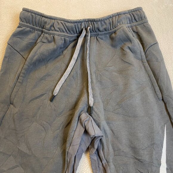 Nike Men's Sweatpants Small Gray Dri-Fit Joggers with Drawstring Waist - Picture 8 of 12